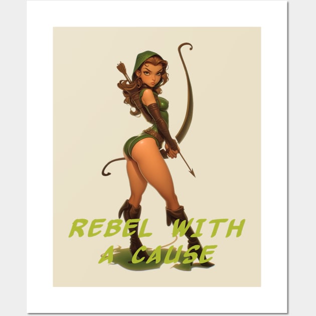 Rebel with a cause Wall Art by obstinator